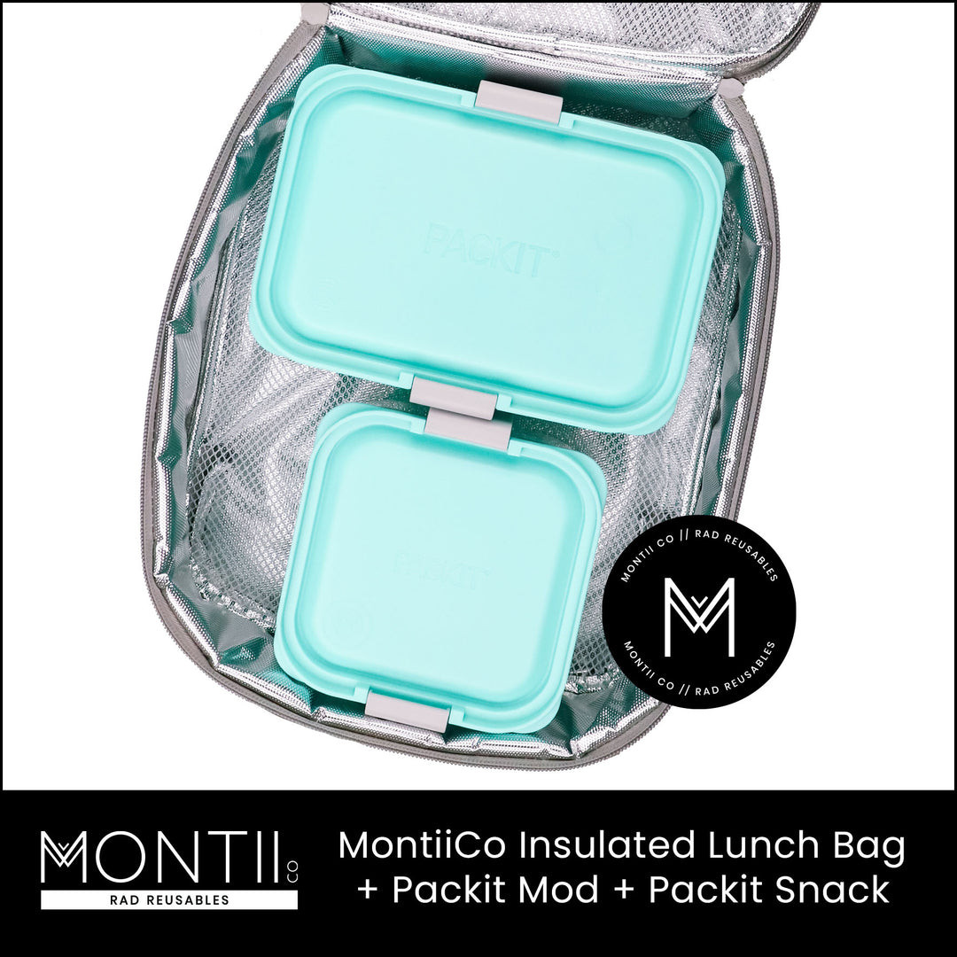 PackIt Mod Lunch Bento Box - Steel Grey