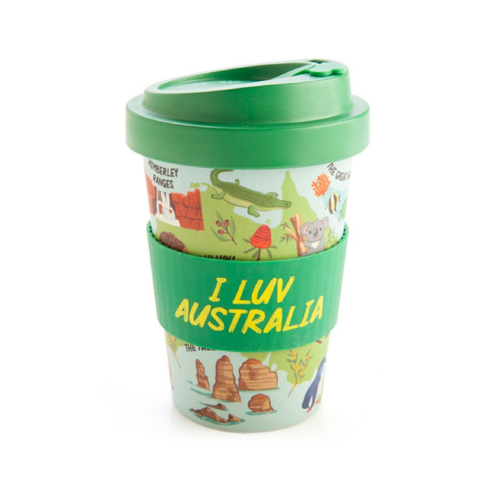 EcoGo Bamboo Travel Cup - Aussie