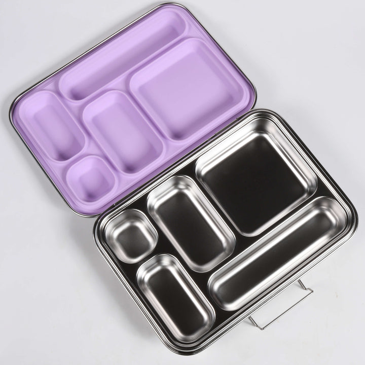 Ecococoon Stainless Steel Bento Box - Grape