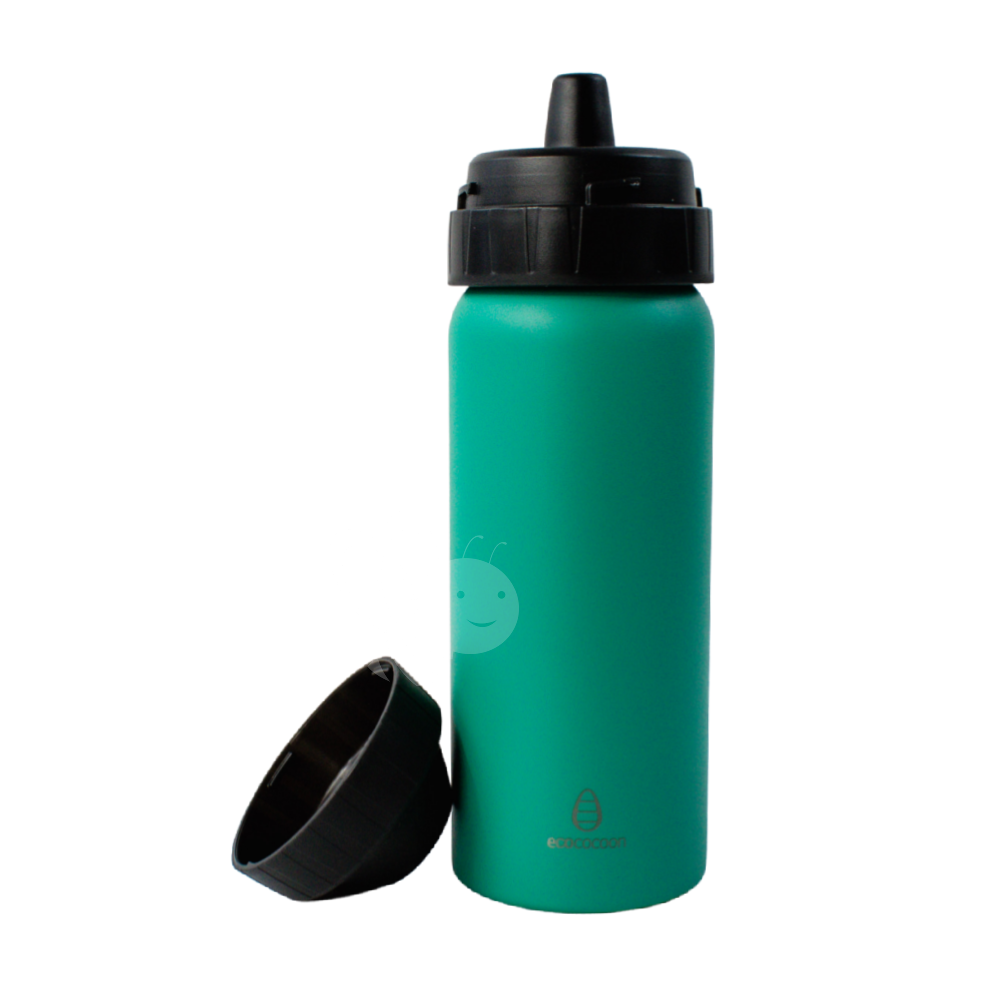 Ecococoon 500ml Drink Bottle - Emerald Green