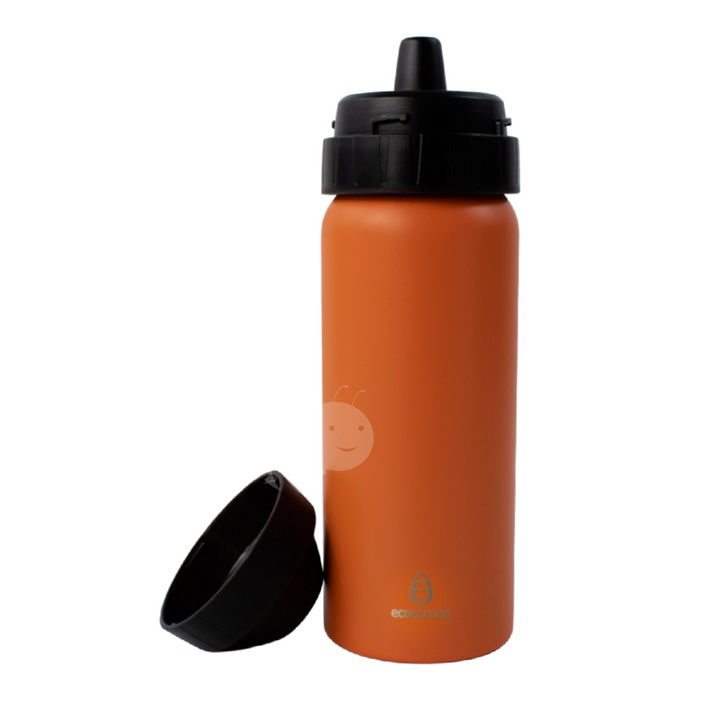 Ecococoon 500ml Drink Bottle - Orange Citrine