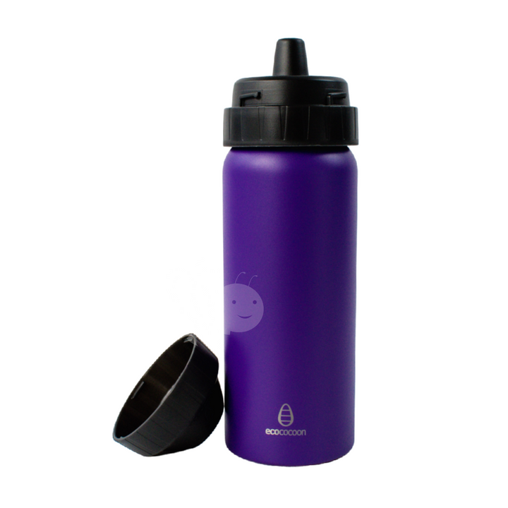 Ecococoon 500ml Drink Bottle - Purple Amethyst