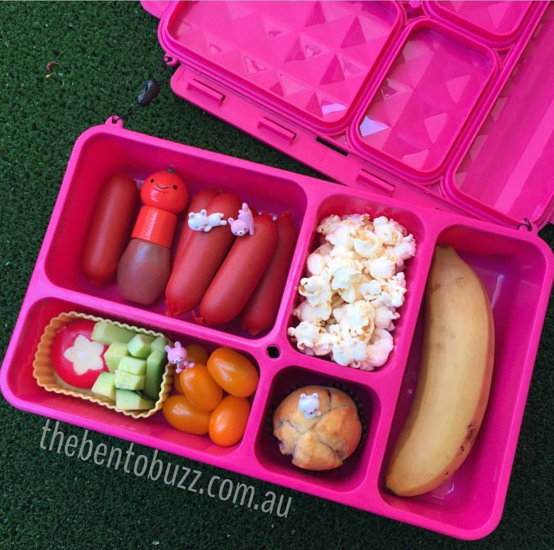 Go Green Lunch Box Set - Flamingo