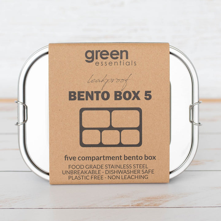 Green Essentials Stainless Steel Leakproof Bento Box 5