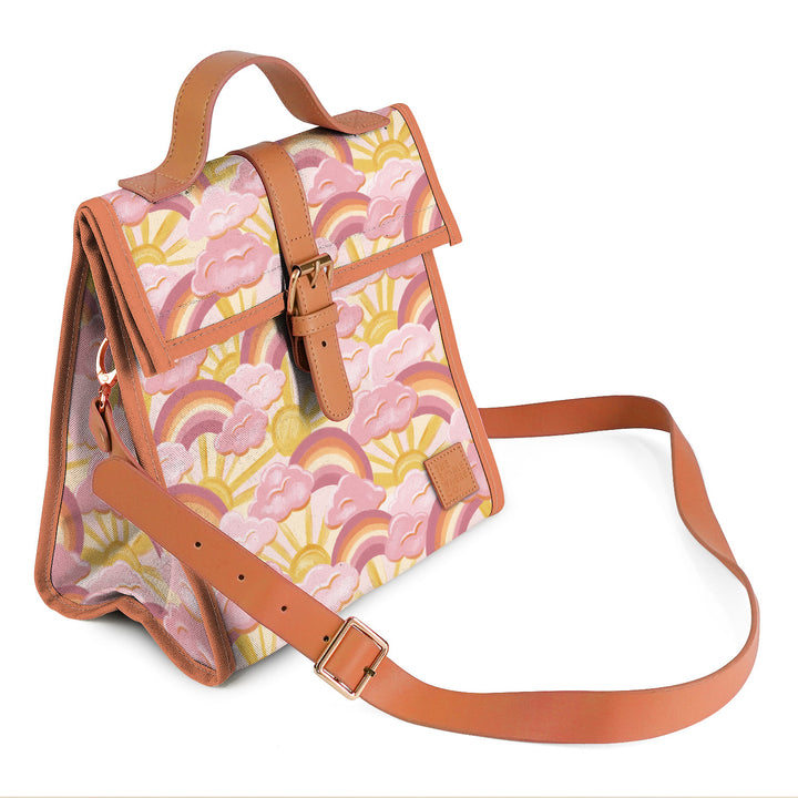 The Somewhere Co. Insulated Lunch Satchel - Here Comes The Sun