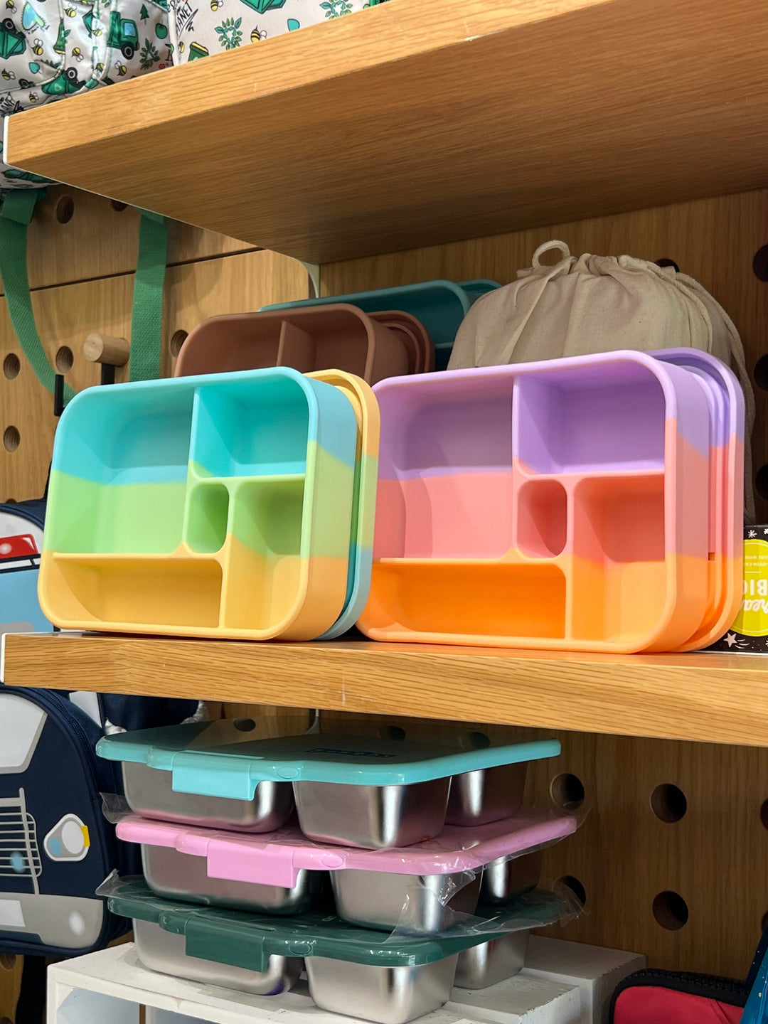 Silicone Bento Lunch Box - Paddle Pop
