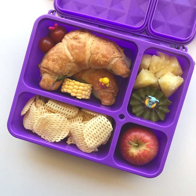Go Green Lunch Box PURPLE - Medium