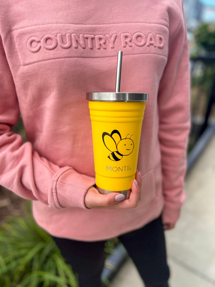 The Bento Buzz MontiiCo Insulated Smoothie Cup - Buzzy Bee