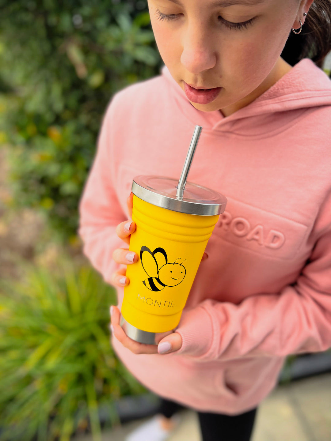 The Bento Buzz MontiiCo Insulated Smoothie Cup - Buzzy Bee