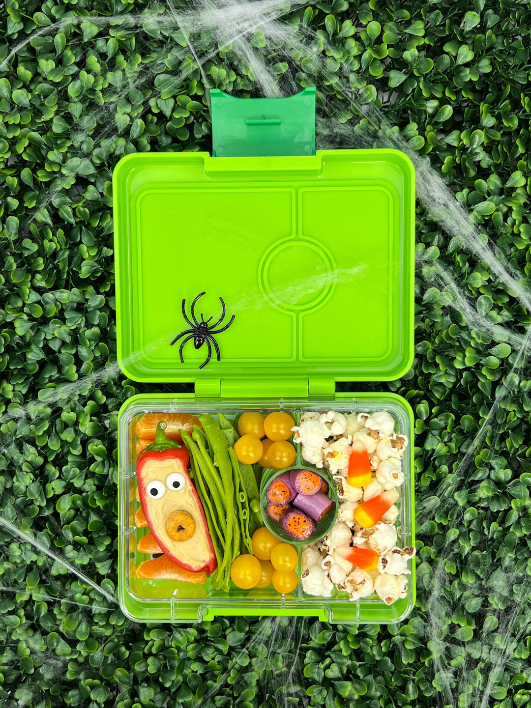 Yumbox Snack Box - Lime Green Rocket