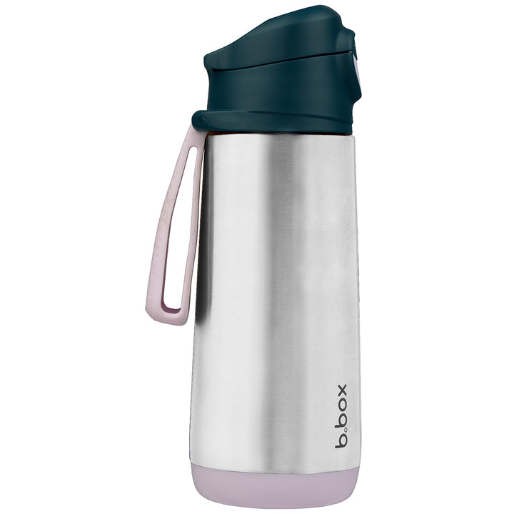 b.box Insulated Drink Bottle SPORT SPOUT - Indigo Rose Lo
