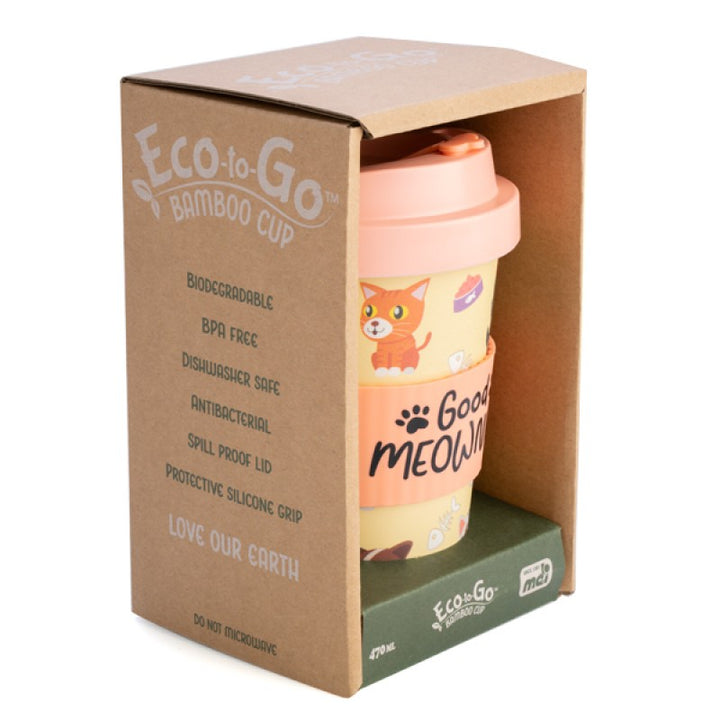 EcoGo Bamboo Travel Cup - Cat