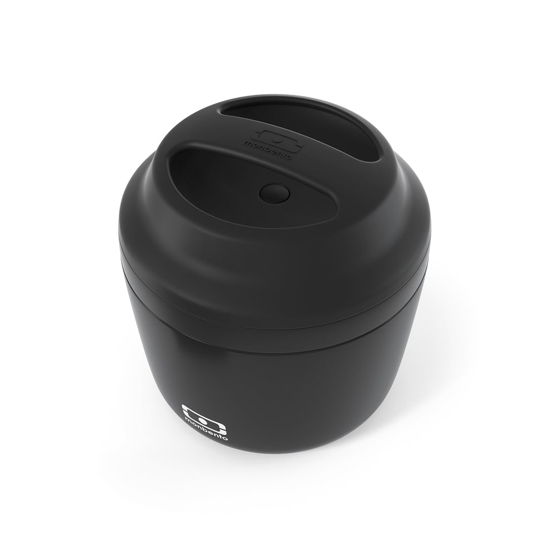 Monbento Element 2 Insulated Food Jar - Onyx Black