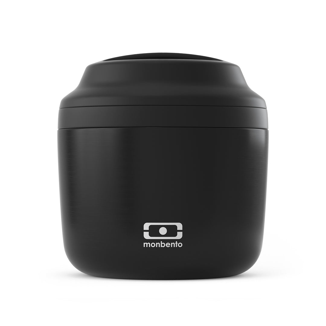 Monbento Element 2 Insulated Food Jar - Onyx Black