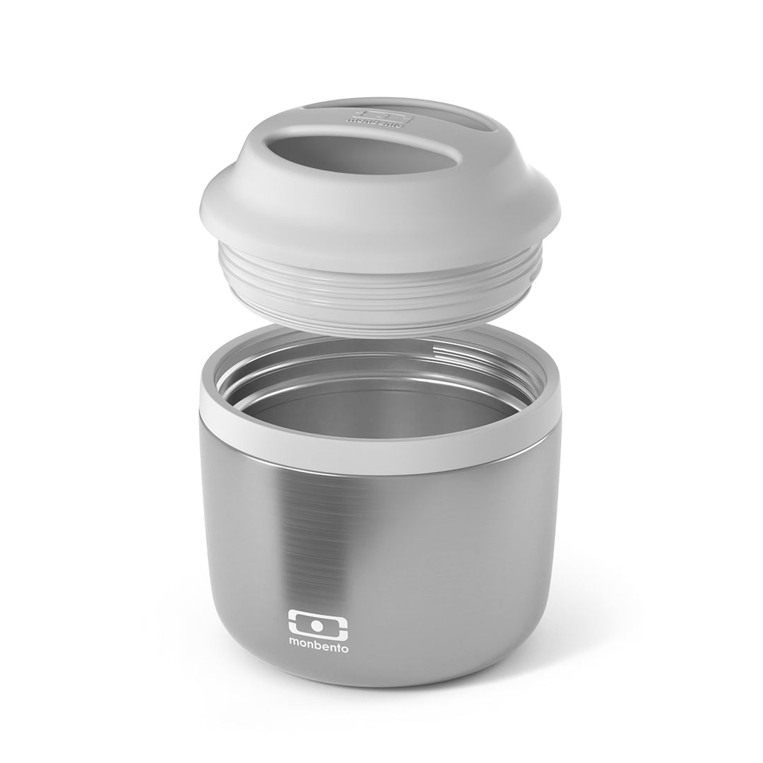 Monbento Element 2 Insulated Food Jar - Silver