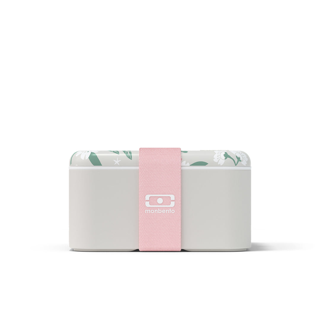 Monbento Microwavable Square Graphic Lunchbox - Sakura