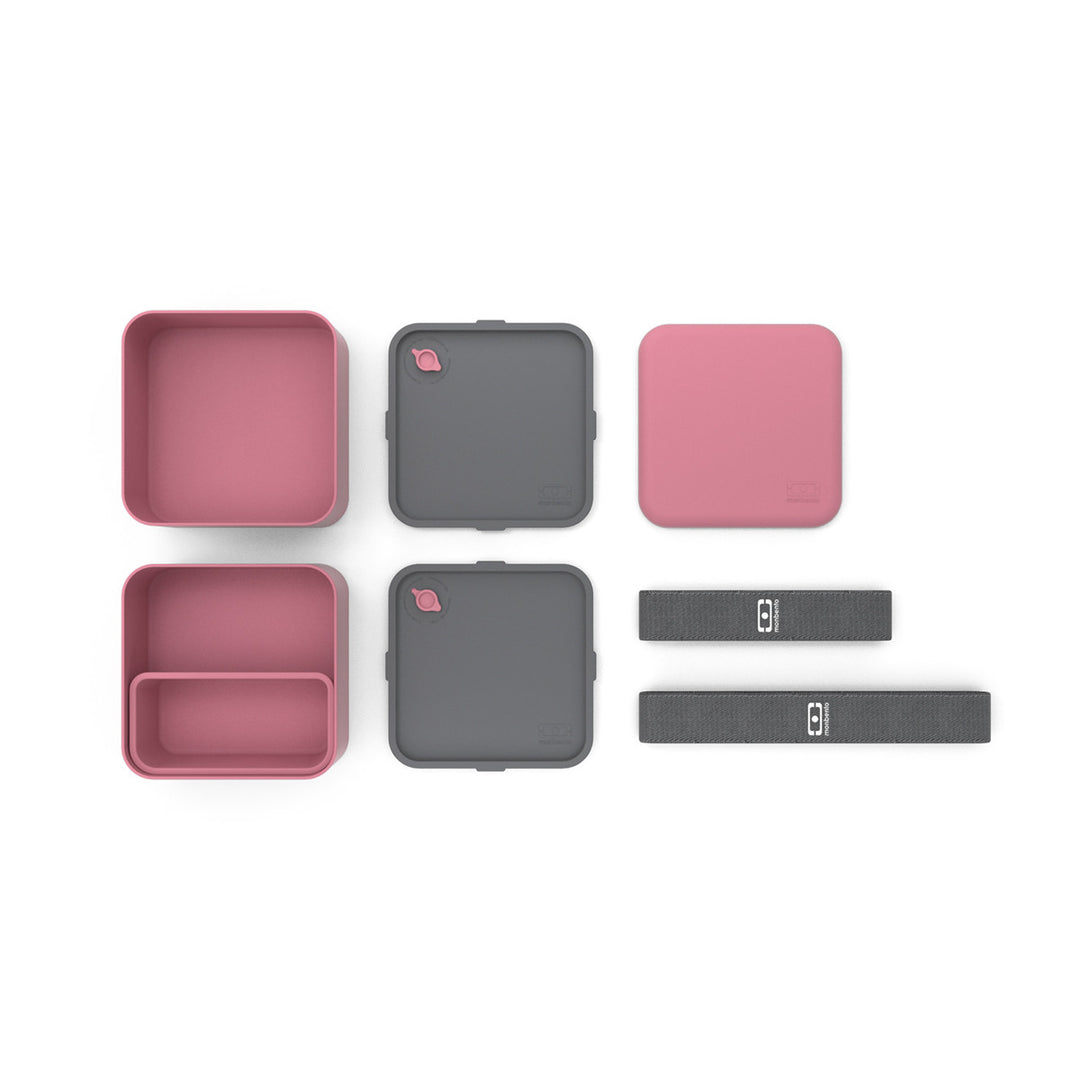 Monbento Microwavable Square Lunchbox - Blush