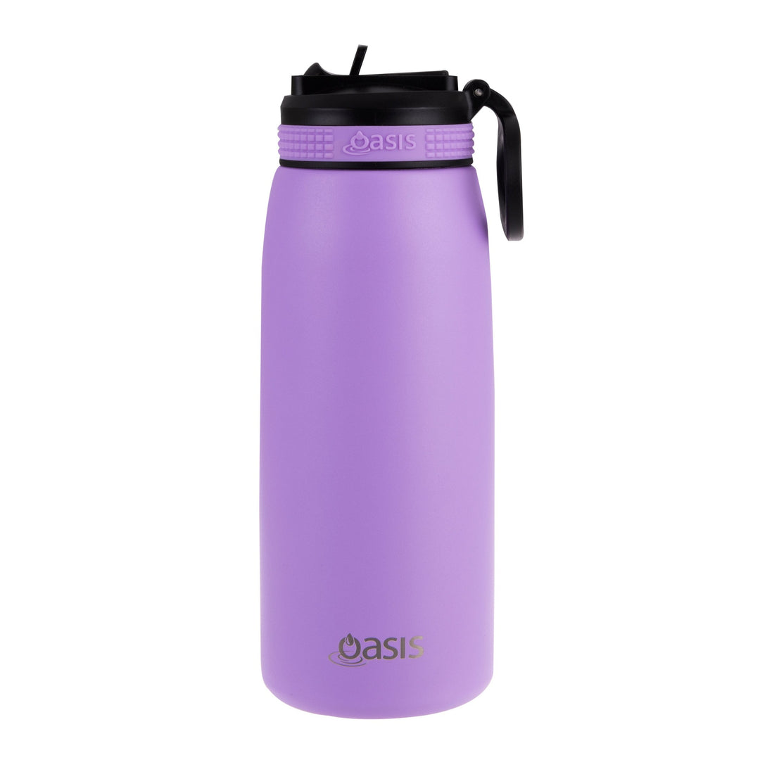 Oasis Insulated Sports Bottle with Sipper 780ml - Lavender