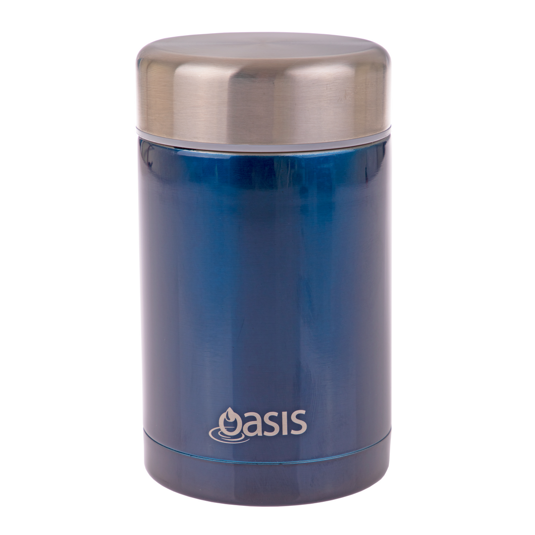 Oasis 450ml Insulated Food Jar - Navy