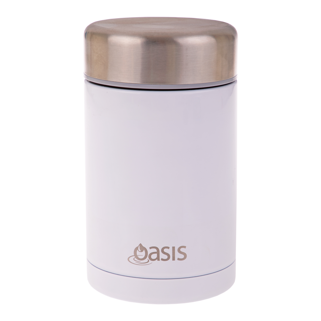 Oasis 450ml Insulated Food Jar - White