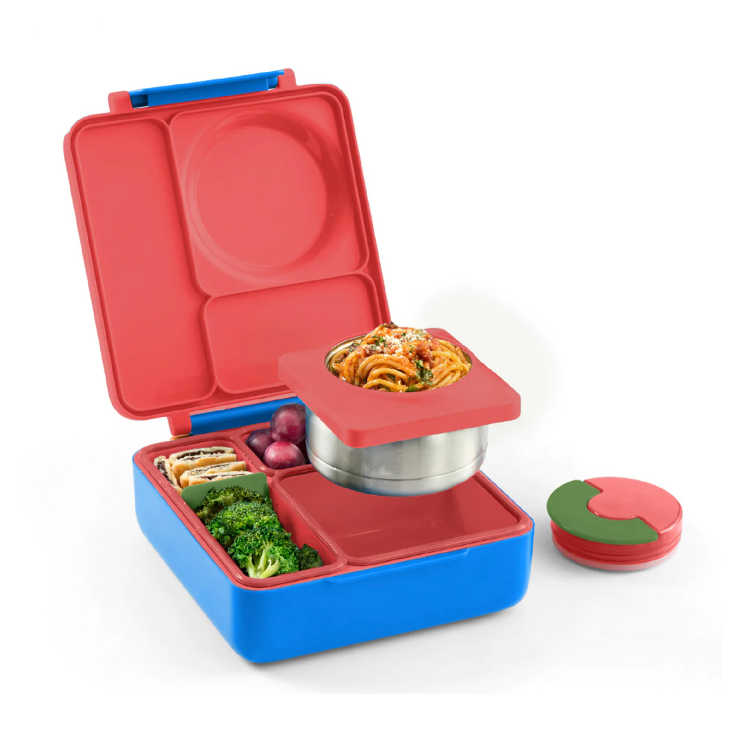 OmieBox Hot & Cold Lunch Box V2 - Scooter Red