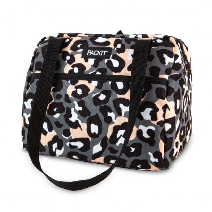 PackIt Freezable Hampton Bag - Leopard Grey