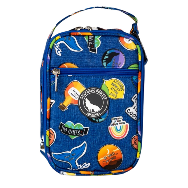 Wolf Gang Designs Insulated Snack Bag - Patchphrase