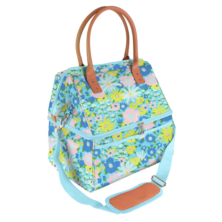 The Somewhere Co. Insulated Picnic Bag - Posy Skies