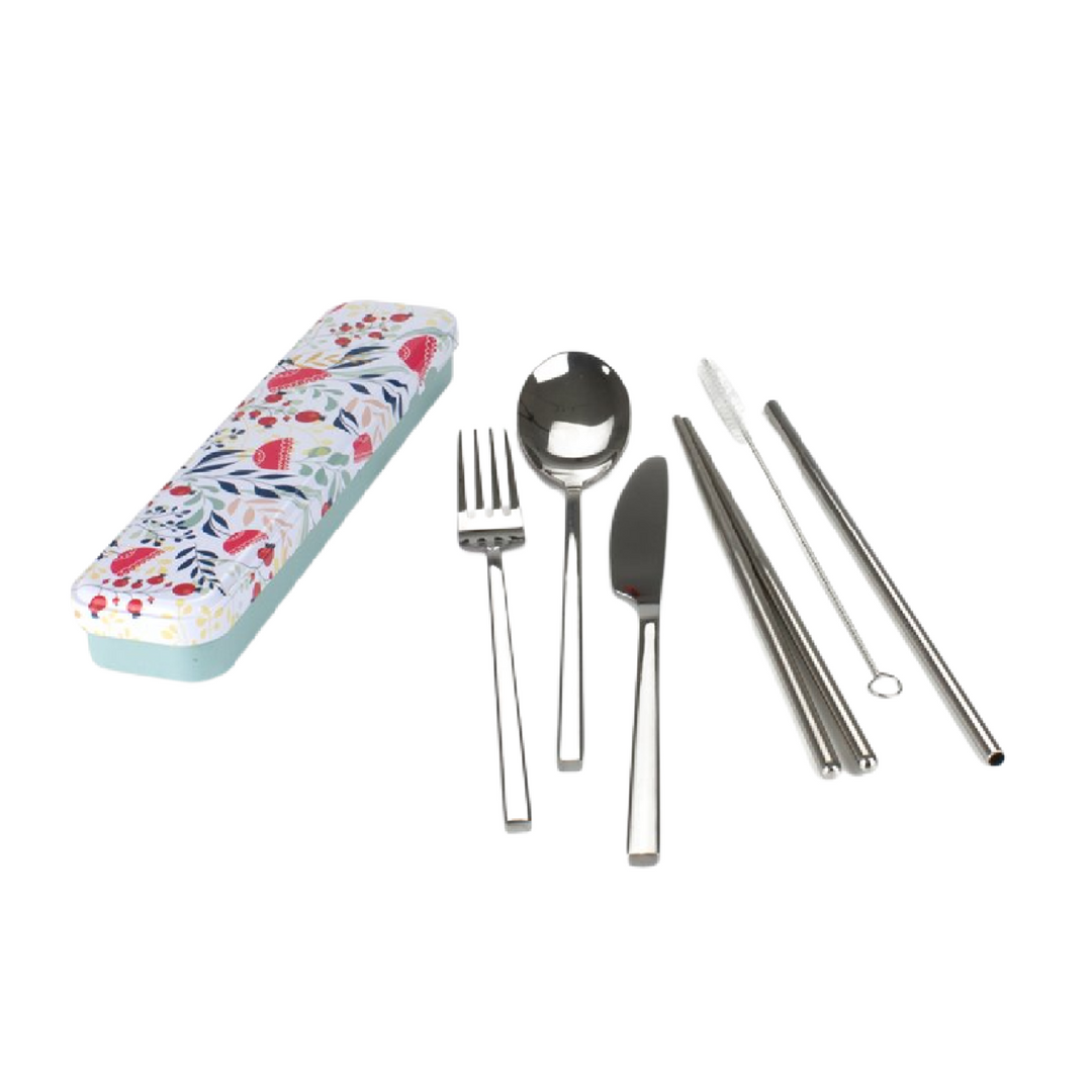 Retrokitchen Carry Your Cutlery - Botanical