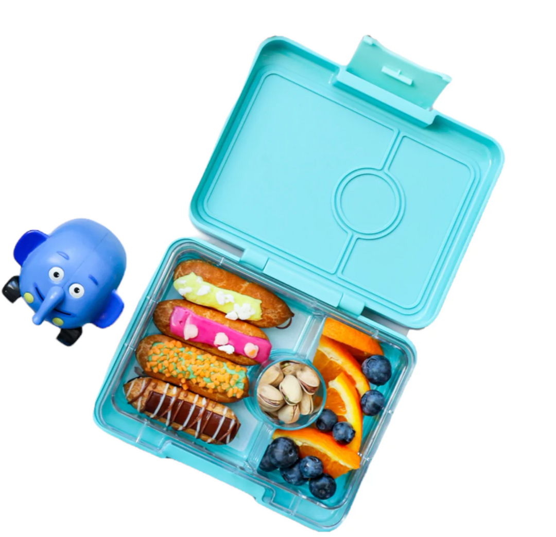 Yumbox Snack Box - Misty Aqua Rainbow