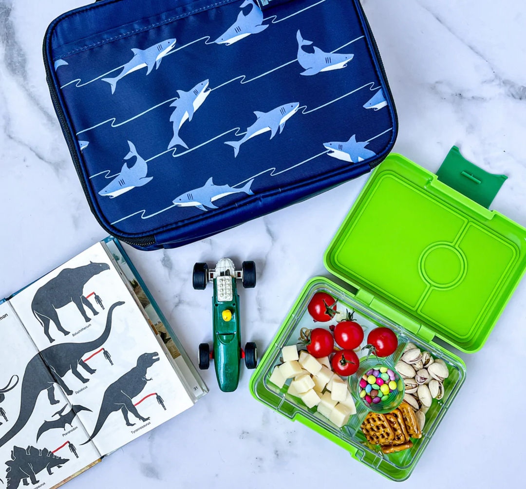 Yumbox Snack Box - Lime Green Rocket