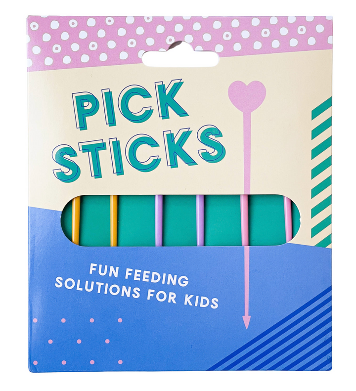 Pick Sticks Long Food Sticks - Pastels