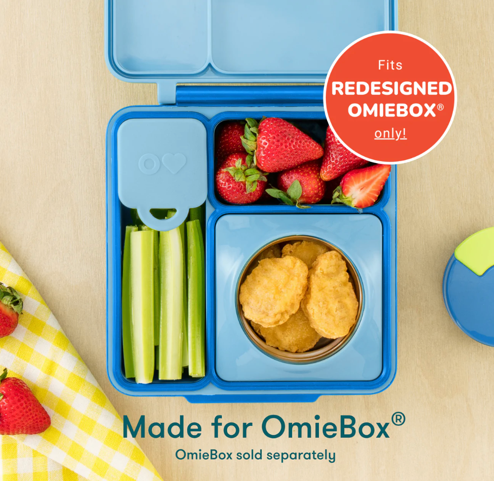 OmieDIP Silicone Dip Containers - Blue & Lime