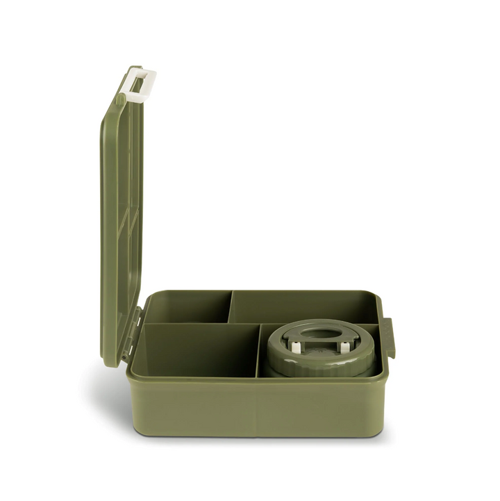 Citron Grand Lunch Box with Insulated Food Jar & Pot - Dark Green