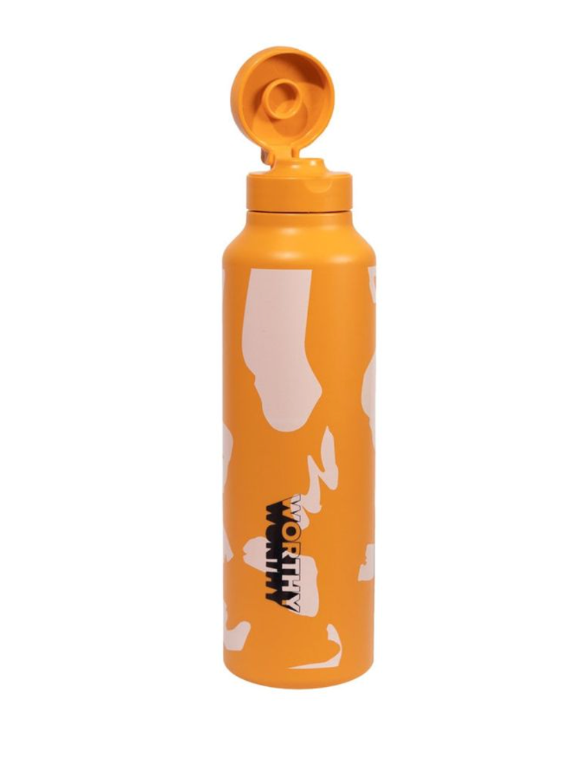 Sugarcane Drink Bottle - Retro Orange