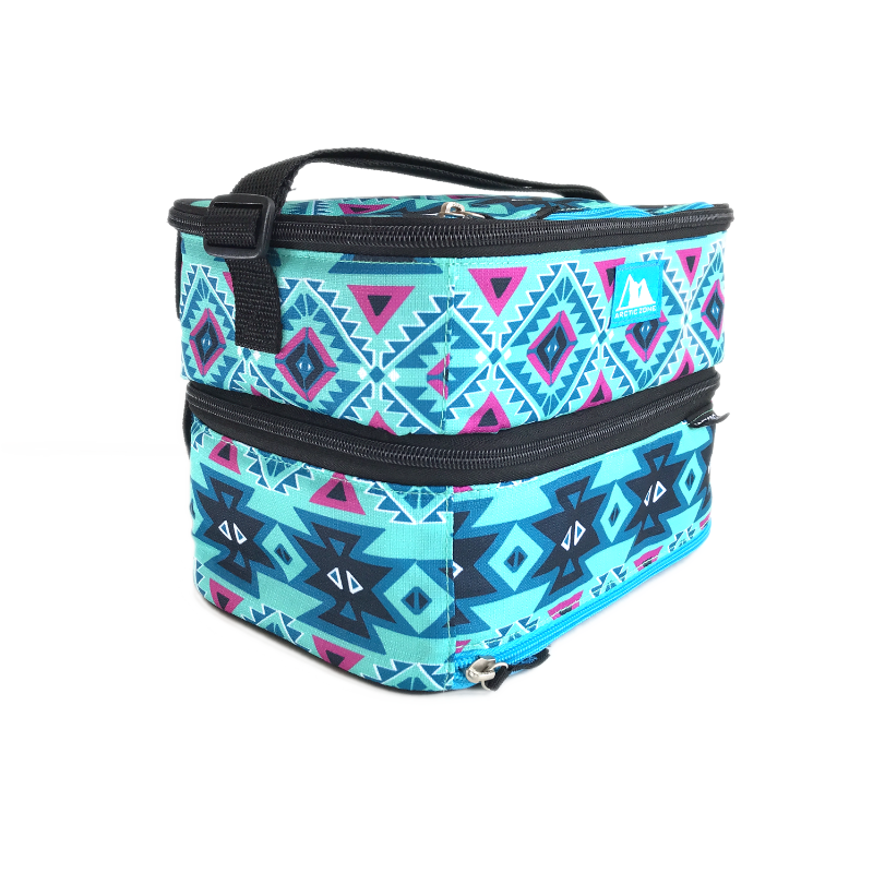 Arctic Zone Dual Layer Insulated Bag - Aztec