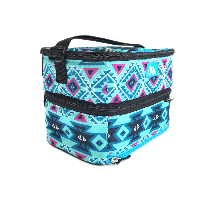 Arctic Zone Dual Layer Insulated Bag - Aztec