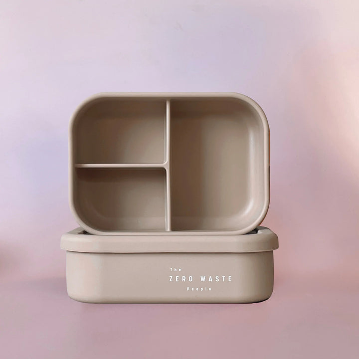 Silicone Bento Mini Box - Natural