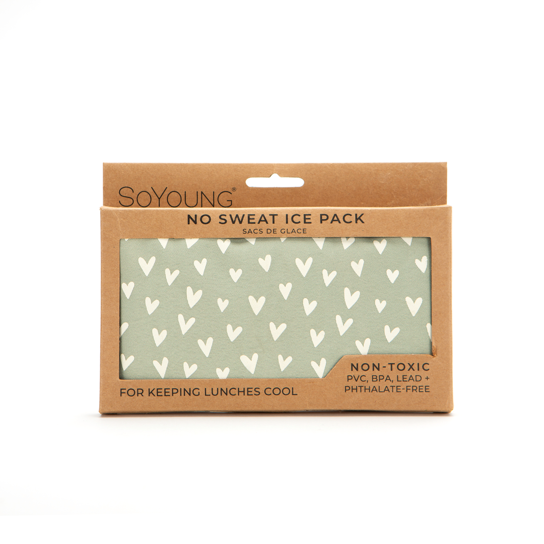 SoYoung Ice Pack - Little Hearts Sage