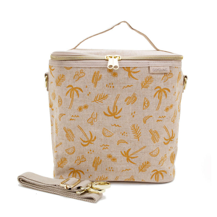 SoYoung Linen Poche Insulated Bag - Sunkissed