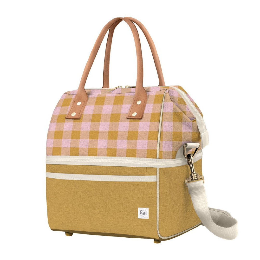 The Somewhere Co. Insulated Picnic Bag - Rose All Day