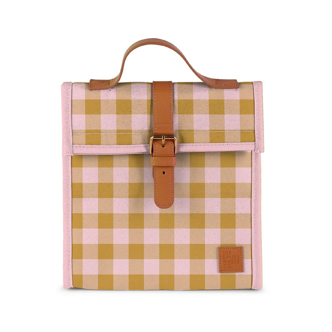The Somewhere Co. Insulated Lunch Satchel - Rose All Day