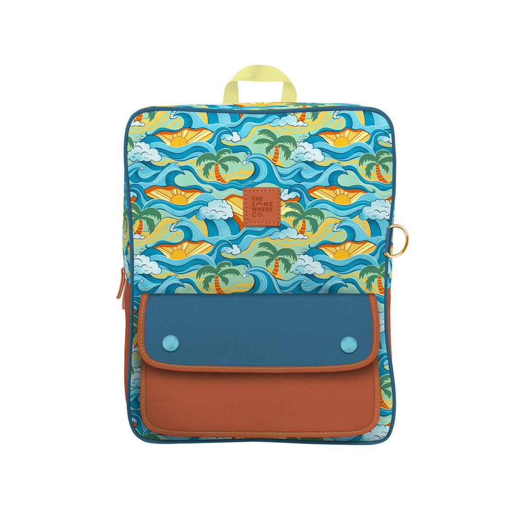 The Somewhere Co. Adventure Backpack MINI - Surf's Up
