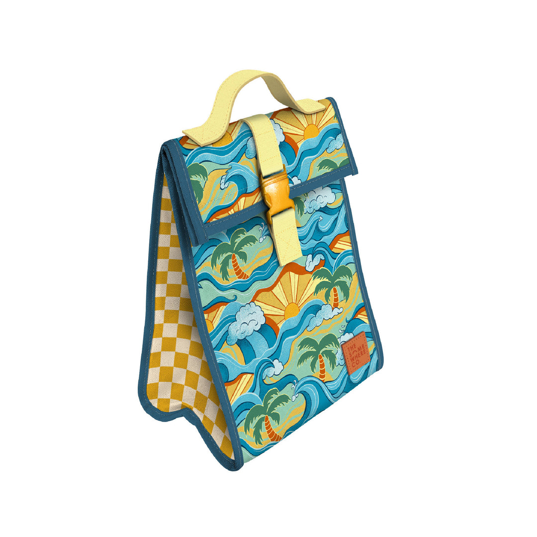 The Somewhere Co. Insulated Lunch Satchel MINI - Surf's Up