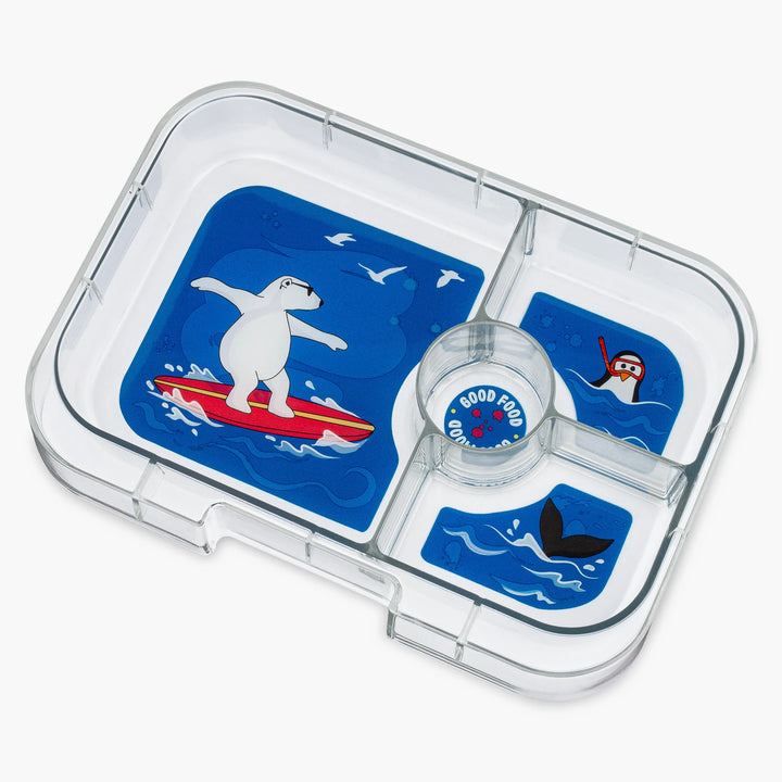 Yumbox Panino 4 Lunch Box - Roar Red