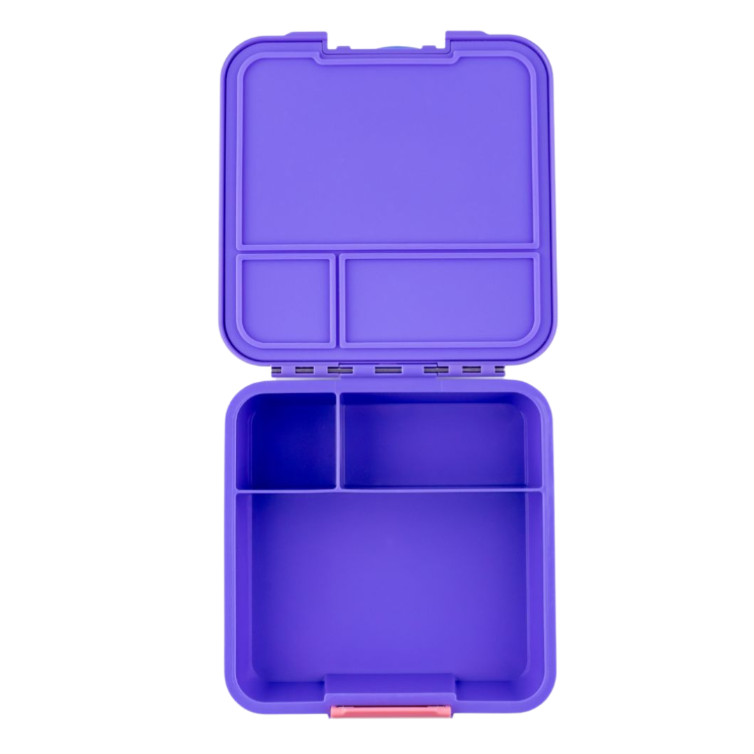Little Lunch Box Co. Bento Three & Two Bundle - Bonus Cups - Grape