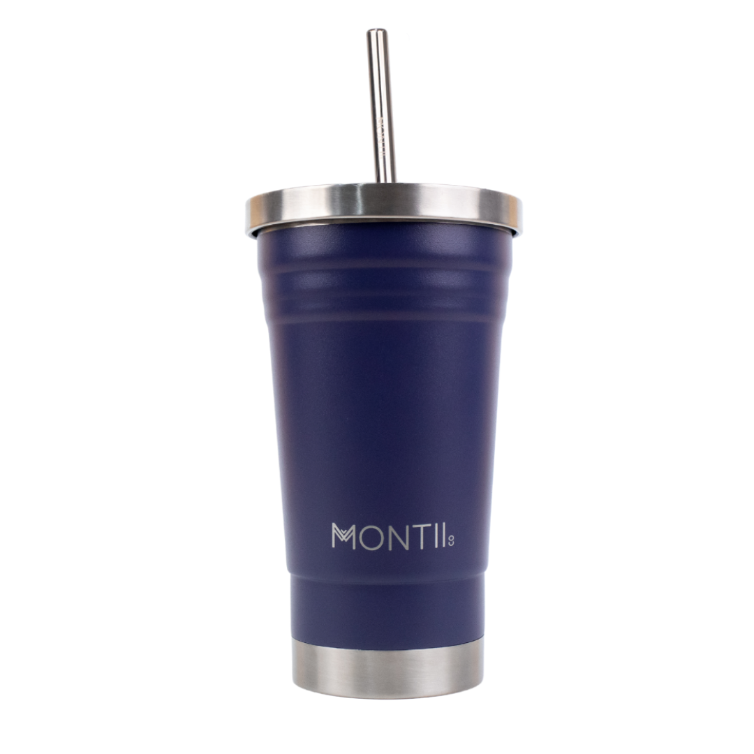 MontiiCo Insulated Smoothie Cup - Cobalt