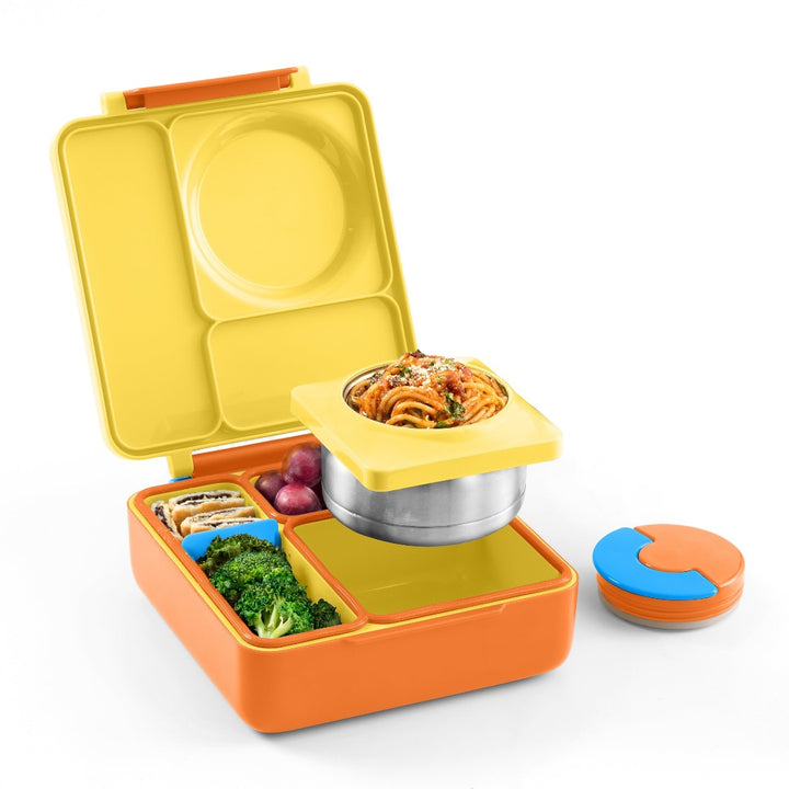 OmieBox Hot & Cold Lunch Box V2 - Sunshine Yellow