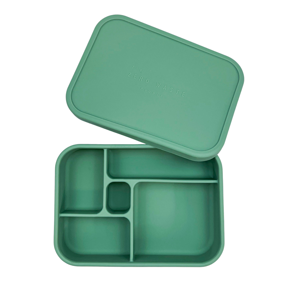 Silicone Bento Lunch Box - Sage