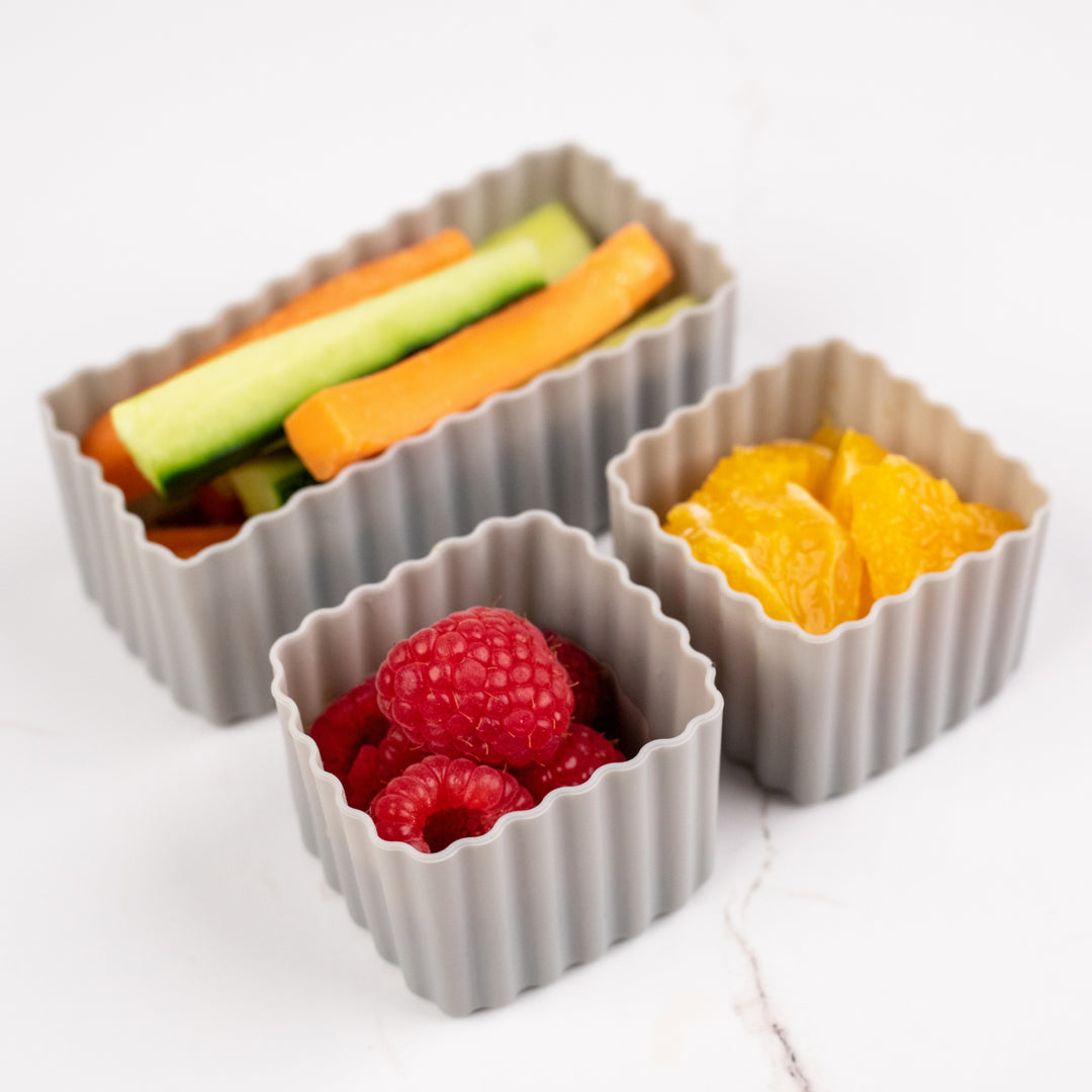 Little Lunch Box Co Mixed Pack Bento Cups - Chrome